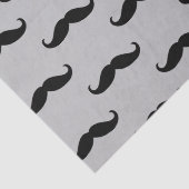 Zwart Grijs snorren Tissuepapier (Detail)