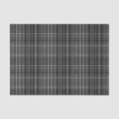 Zwart-grijs tapatroon afdrukken tissuepapier (Voorkant)