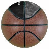 Zwart grijs team kleuren sport seizoen aandenken basketbal (Rechts)