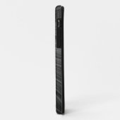 Zwart grijs - telefoontas Case-Mate iPhone case (Achterkant/links)