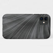 Zwart grijs - telefoontas Case-Mate iPhone case (Achterkant (horizontaal))