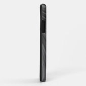 Zwart grijs - telefoontas Case-Mate iPhone case (Achterkant/rechts)