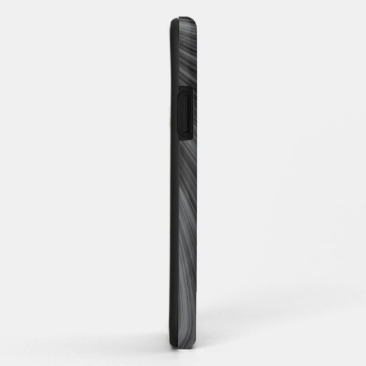 Zwart grijs - telefoontas Case-Mate iPhone case (Achterkant/rechts)