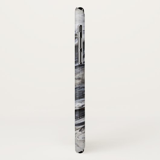 Zwart, grijs, wit Abstract gekleurde iPhone draagt Case-Mate iPhone Case (Achterkant/links)