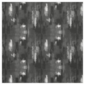 Zwart / Grijs / Wit Abstract Paint Stof (Swatch)