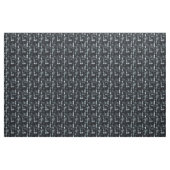 Zwart / Grijs / Wit Abstract Stof (Yard (91,4 cm))