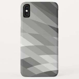 Zwart, grijs, wit geometrisch abstrac Case-Mate iPhone case
