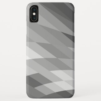 Zwart, grijs, wit geometrisch abstrac Case-Mate iPhone case