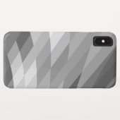 Zwart, grijs, wit geometrisch abstrac Case-Mate iPhone case (Achterkant (horizontaal))