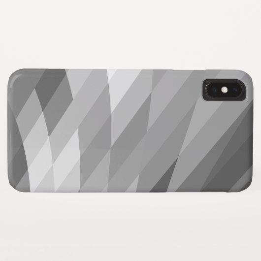 Zwart, grijs, wit geometrisch abstrac Case-Mate iPhone case (Achterkant (horizontaal))