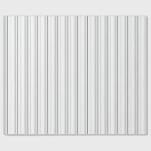  zwart grijs wit grafisch streeppatroon cadeaupapier (Vlak)