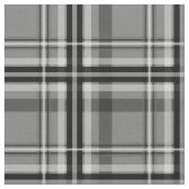 zwart grijs wit plaid stof (Close Up)