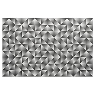 Zwart Grijs Wit Retro Chic Geometrische Vierkanten Stof