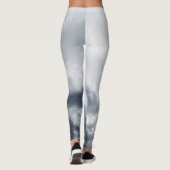 Zwart-grijze alles-over-druk Leggings (Achterkant)