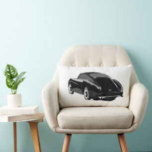 Zwart Grijze Klassieke Auto Kussen