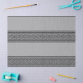 Zwart-grijze toetsaanslagen tissuepapier (Craft)