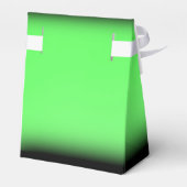 Zwart-groen Afstuderen - Aangepaste draagtas Bedankdoosjes (Achterkant)