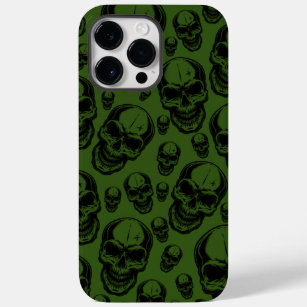 Zwart/groen Case-Mate iPhone 14 Pro Max Hoesje