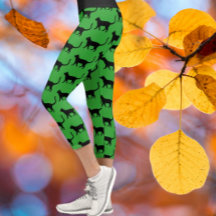 Zwart Groen Gepersonaliseerd Crazy Cat Woman