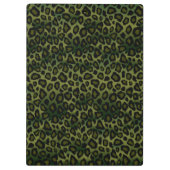 zwart-groen Glitter Design Cliboard Klembord (Achterkant)