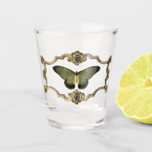 Zwart & Groen Gotische Vlinder