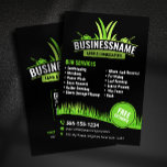 Zwart Groen Lawn Care Landscaping Mowing Lawncare Flyer<br><div class="desc">Dit slanke en professionele flyer-ontwerp is perfect voor elke grasverzorging of landschapsarchitectuur. De zwarte achtergrond biedt een opvallend contrast met de levendige groene gras- en grasmaaiericonen, waardoor een gedenkwaardige visuele impact ontstaat. Belangrijkste kenmerken: Modern en schoon ontwerp: De eenvoudige en eenvoudige lay-out zorgt ervoor dat uw contactgegevens gemakkelijk toegankelijk zijn....</div>
