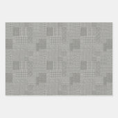 Zwart Groen Modern Dear Antlers Monogrammed Inpakpapier Vel (Voorkant 2)