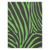 Zwart-groene dikke vingerafdruk tafelkleed (Voorkant)