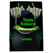 Zwart-groene heks Brew Medium Cadeauzakje (Voorkant)