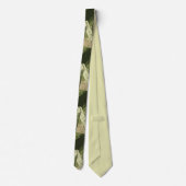 Zwart groene tan camouflage stropdas (Achterkant)