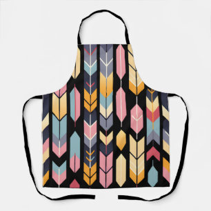 Zwart groot cool boogschieten schort