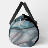 Zwart Grote Gym Bag Trend Abstract Blauwe Oceaan Plunjezak (Rechts)