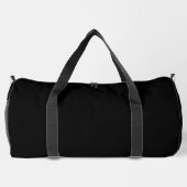 Zwart Grote Gym Duffel Bag Trend Abstract Groen Plunjezak (Achterkant)