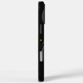 Zwart Grumpy Schnauzer Portret Case-Mate iPhone Case (Achterkant / Rechts)