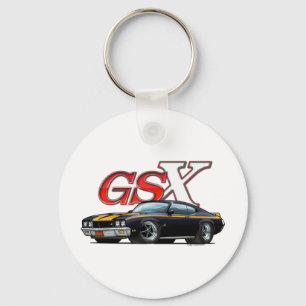 Zwart_GSX Sleutelhanger