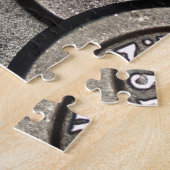 Zwart Gym Gewichten Fitness Legpuzzel (Zijkant)