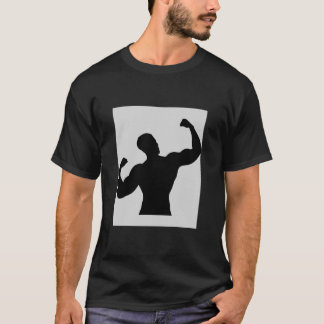 Zwart Gym T-shirt