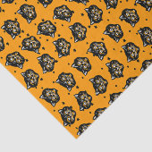  zwart halloween kat gezicht zwarte sterren tissuepapier (Detail)