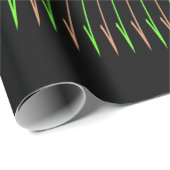 Zwart haloween geschenk met tekst cadeaupapier (Rol Hoek)