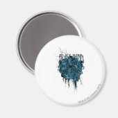 Zwart handje - Grafisch collage Magneet (Voorkant / Achterkant)