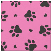 Zwart handschilderingspatroon stof (Close Up)