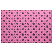 Zwart handschilderingspatroon stof (Fat Quarter)