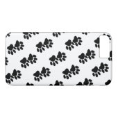 Zwart handschrift drukt iPhone draagtas Case-Mate iPhone Case (Achterkant (Horizontaal))