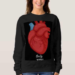 Zwart Hart Grafische T-Shirt   Esthetische tshirt