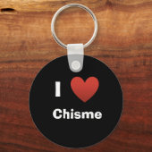 Zwart hart, ik, Chisme Sleutelhanger (Voorkant)