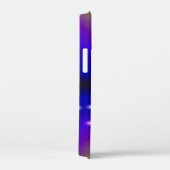 Zwart hart met sterren op regenboog Case-Mate iPhone case (Achterkant / Rechts)