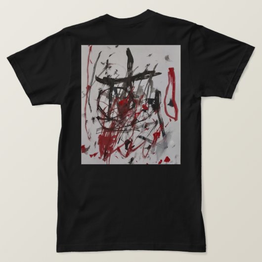 Zwart heet shirt (Design achterkant)