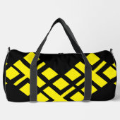 Zwart Helder Geel Plunjezak (Voorkant)