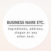 Zwart & helder multi-purpose doorzichtig sticker