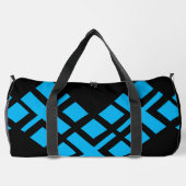 Zwart Hemelsblauw Plunjezak (Achterkant)